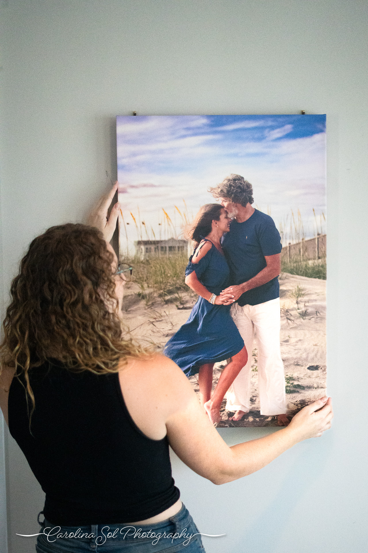 Holden Beach Couples Photography Wall Art